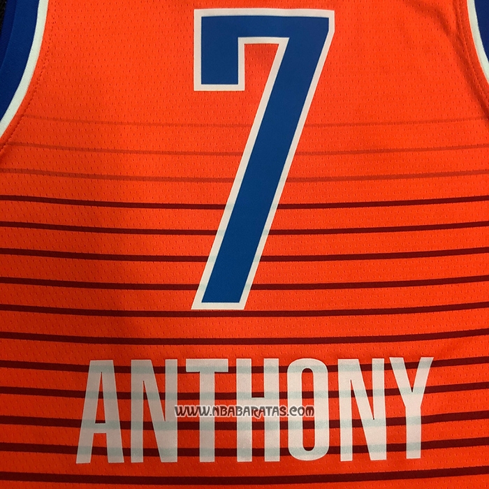 Camiseta Oklahoma City Thunder Darius Bazley #7 Statement 2021 Naranja